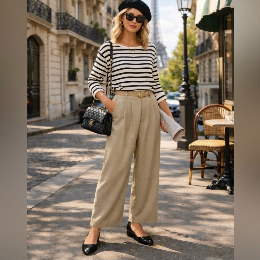 reformation mason cropped pants Aug sale